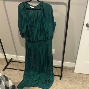 Chic Teal Maxi Dress